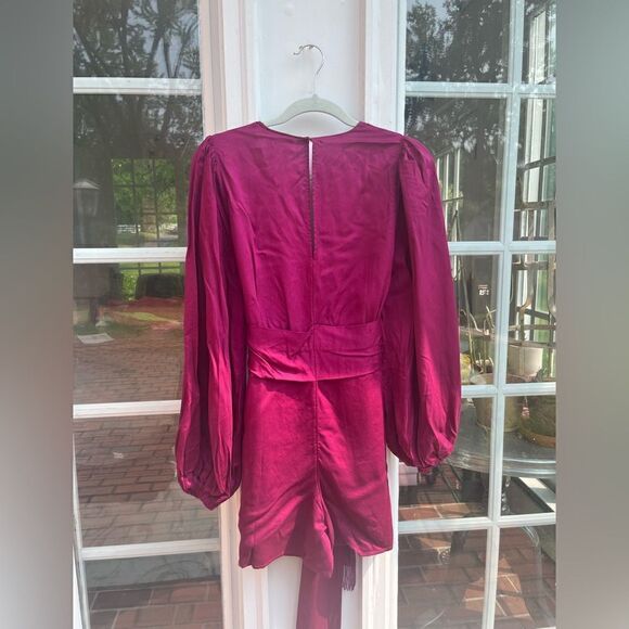 FARM Rio Anthropologie Beaded Bell Sleeve Romper NWT - Picture 13 of 13